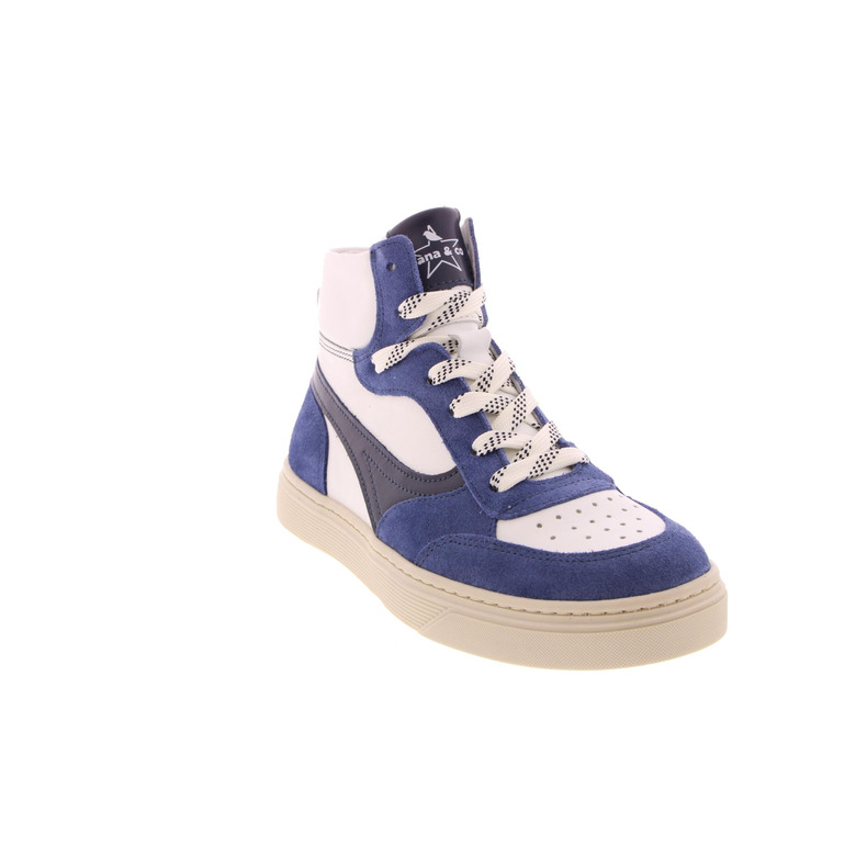 Bana & Co hoge schoenen blauw 2