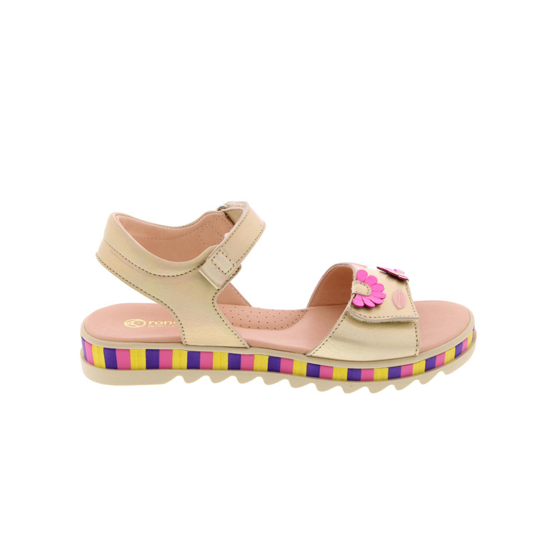 Rondinella sandalen goud 1
