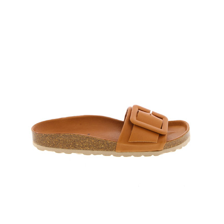 Verbenas slippers cognac