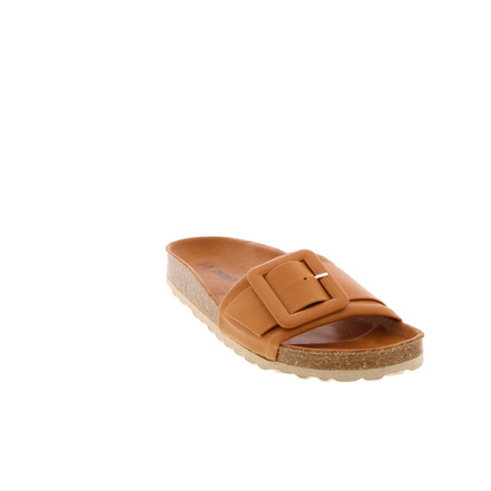 Verbenas slippers cognac