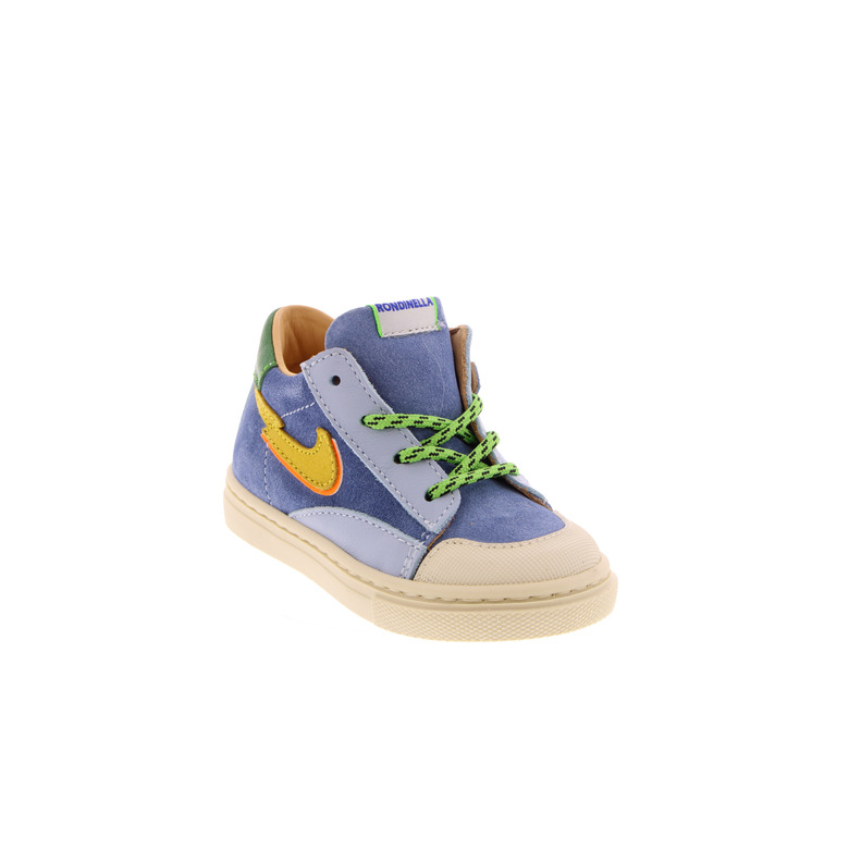 Rondinella veterschoenen blauw 2