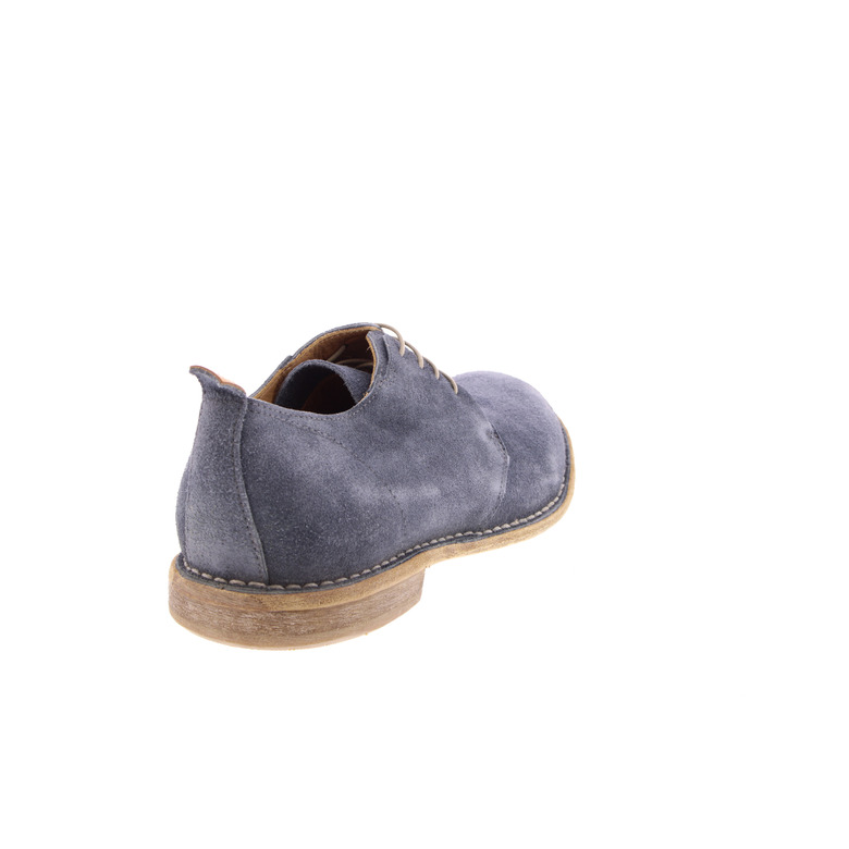 Moma veterschoenen blauw 4