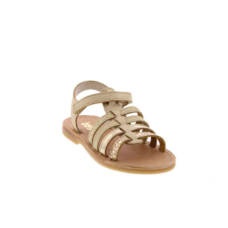 Bopy sandalen goud 2