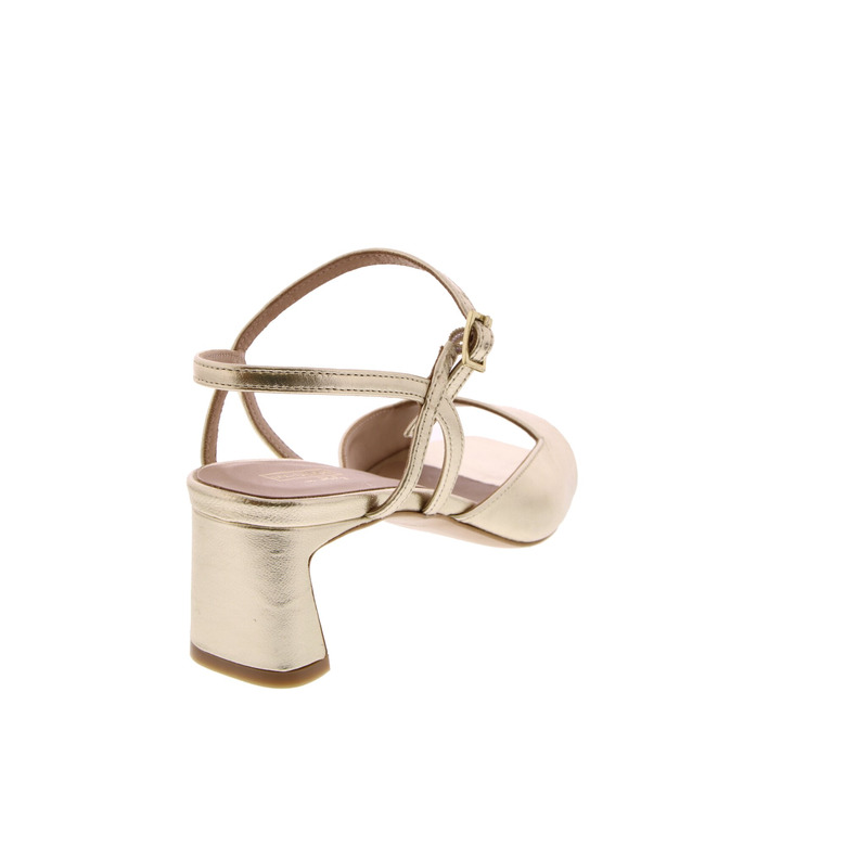 Malori&del Prete 94 sandalen gold 4