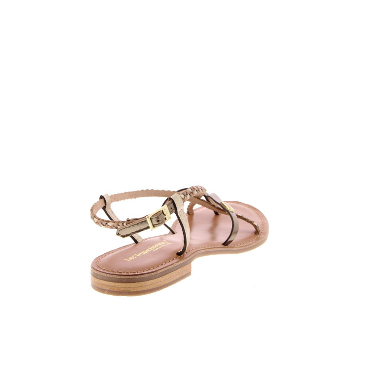 Les Tropeziennes sandalen goud 4