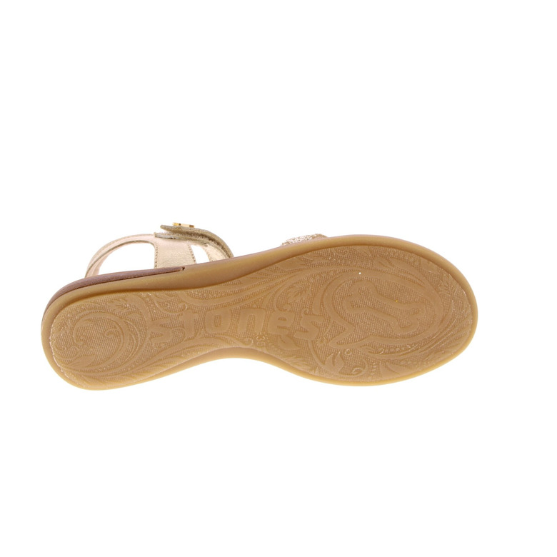 Stones And Bones sandalen goud 5