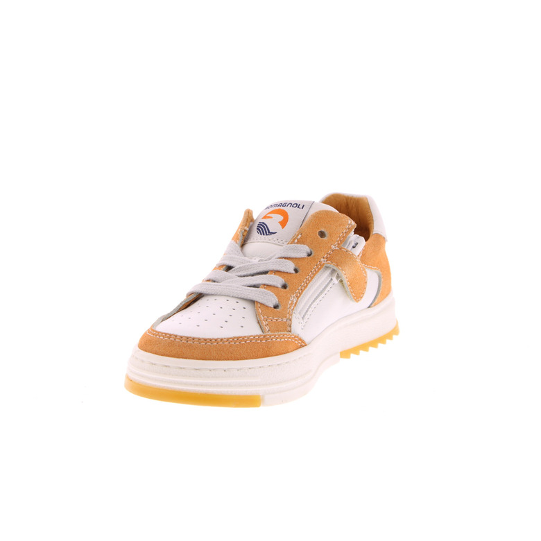 Franco Romagnoli lage schoenen oranje 3