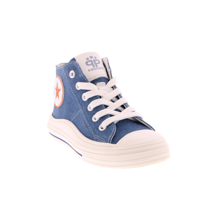 Hip hohe schuhe blau 2