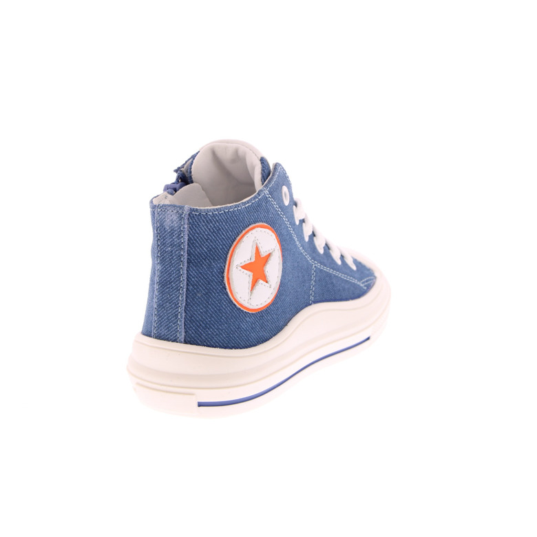 Hip hohe schuhe blau 4