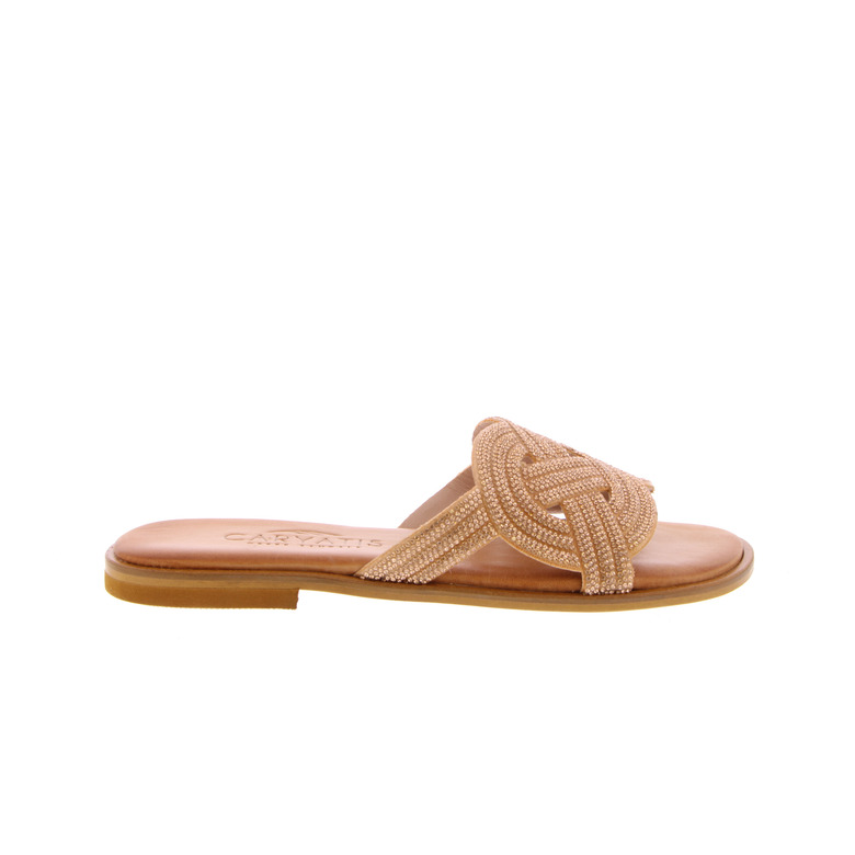 Caryatis slippers goud 1
