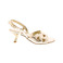 Sam Reychler sandalen goud 1