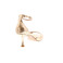 Lola Cruz sandalen goud 4