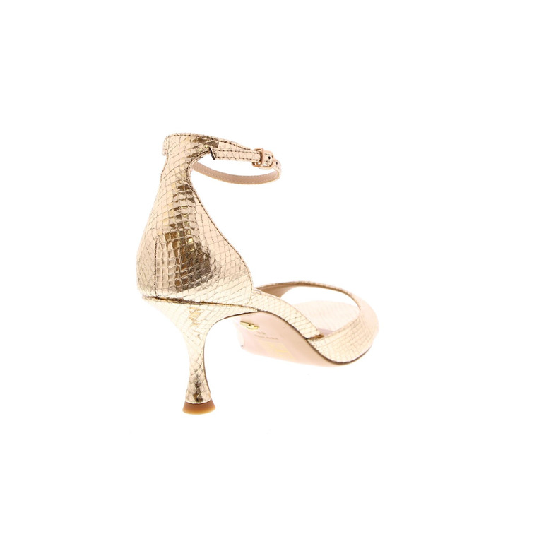 Lola Cruz sandalen goud 4