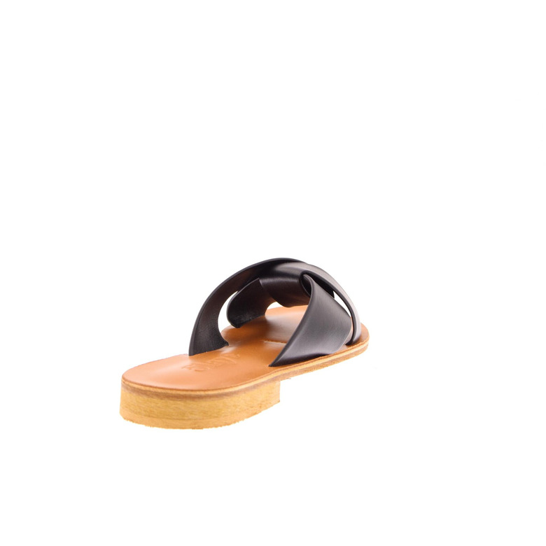 Slaye slippers zwart 4
