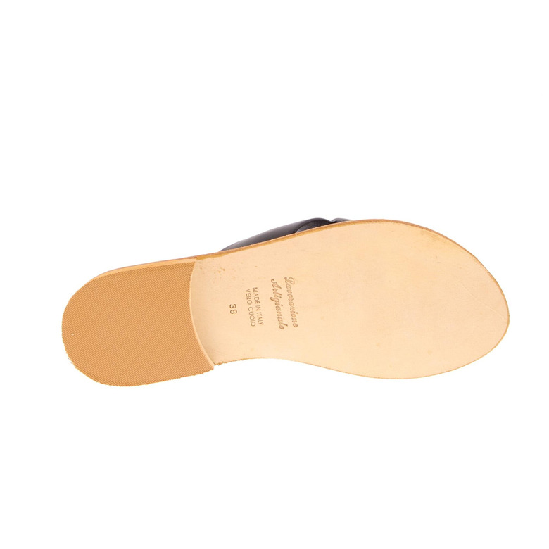 Slaye slippers zwart 5