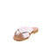 Slaye slippers zilver 3