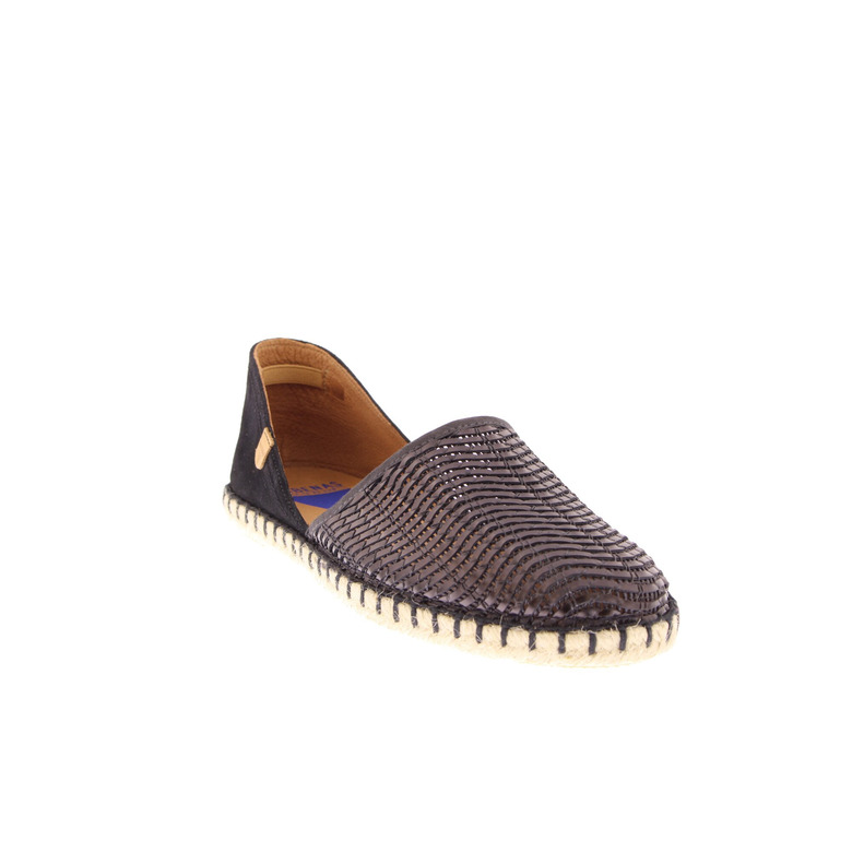 Verbenas espadrilles schwarz 2