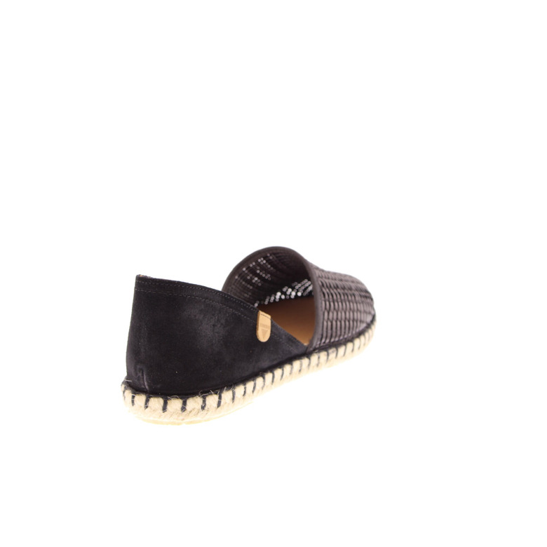 Verbenas espadrilles schwarz 4