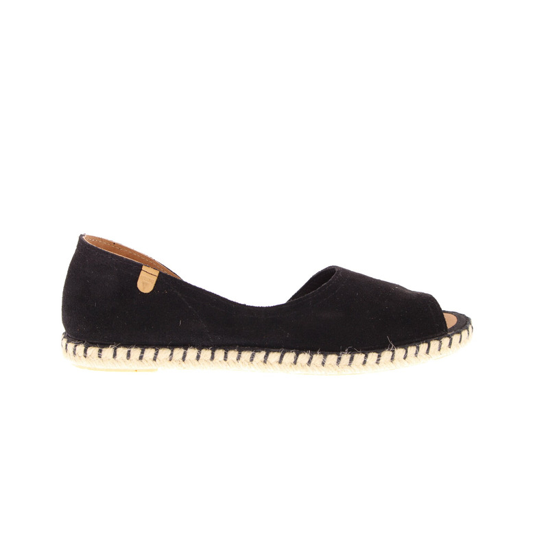Verbenas espadrilles schwarz 1