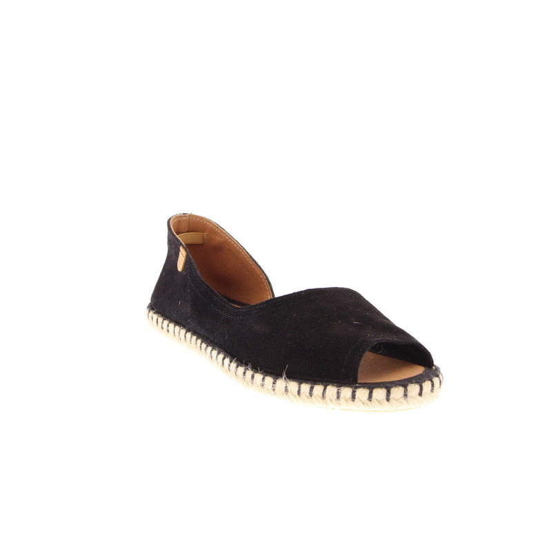 Verbenas espadrilles schwarz 2