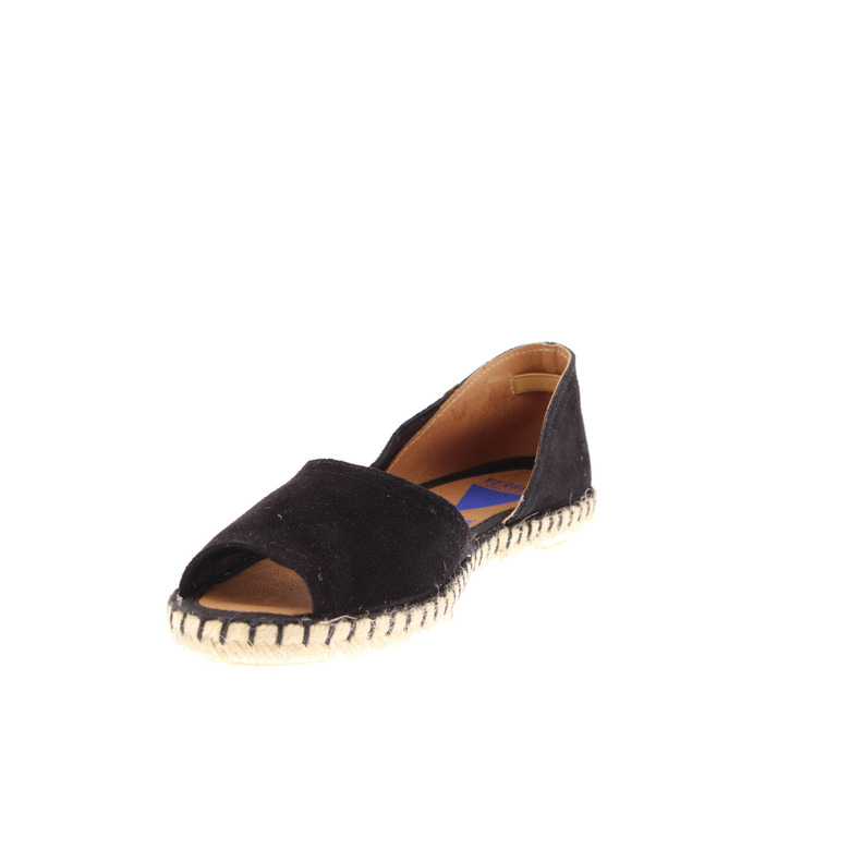 Verbenas espadrilles schwarz 3