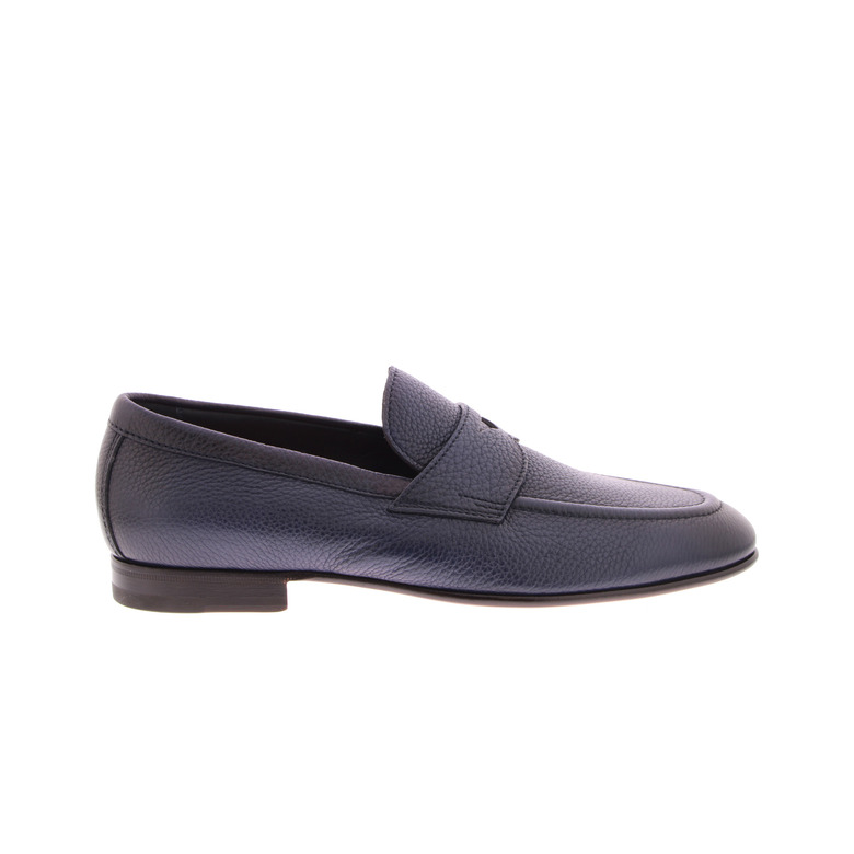 Santoni mocassins & loafers blauw 1
