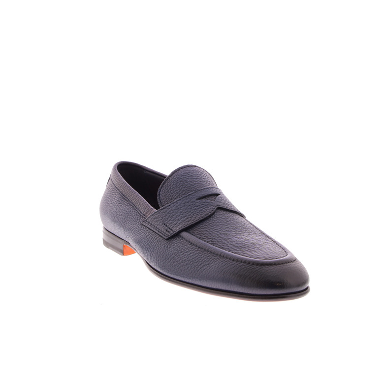 Santoni mocassins & loafers blauw 2