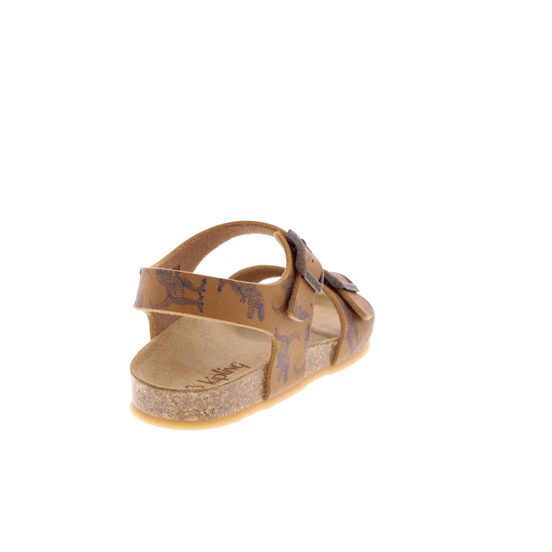 Kipling sandalen cognac 4