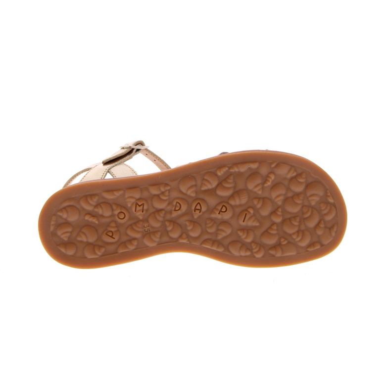 Pom D'api sandalen goud 5