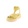 Hoff sandalen geel 3