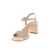 Unisa sandalen goud 3