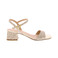 Unisa sandalen goud 1