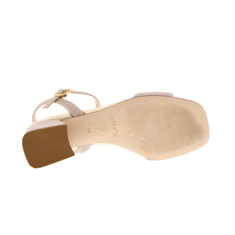 Unisa sandalen goud 5