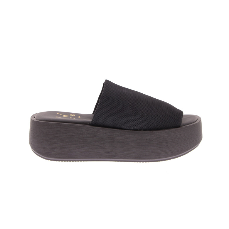 Kmb slippers zwart 1