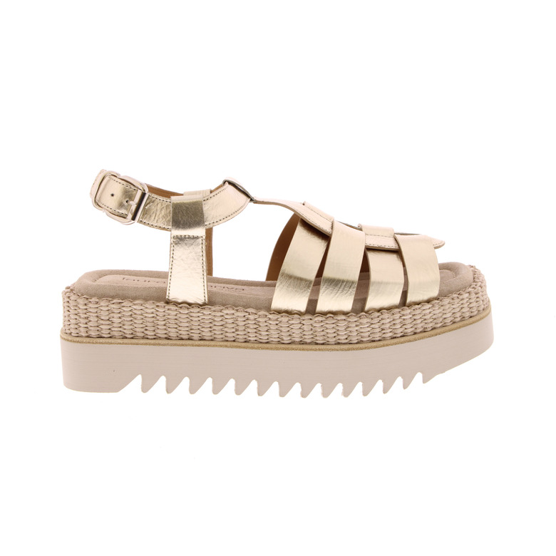 Laura Bellariva sandalen gold 1