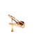 Lola Cruz pumps goud 4