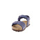 Kipling sandalen blauw 3