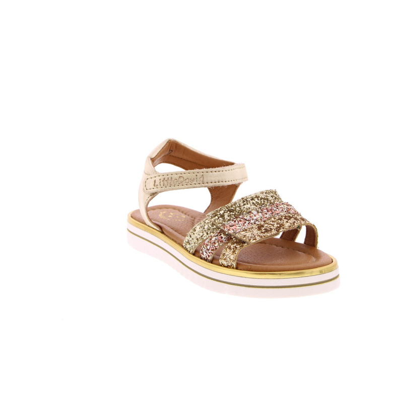 Little David sandalen goud 2