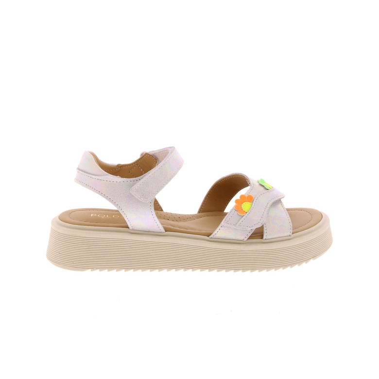 Poldino sandalen zilver 1