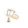 Unisa sandalen goud 4