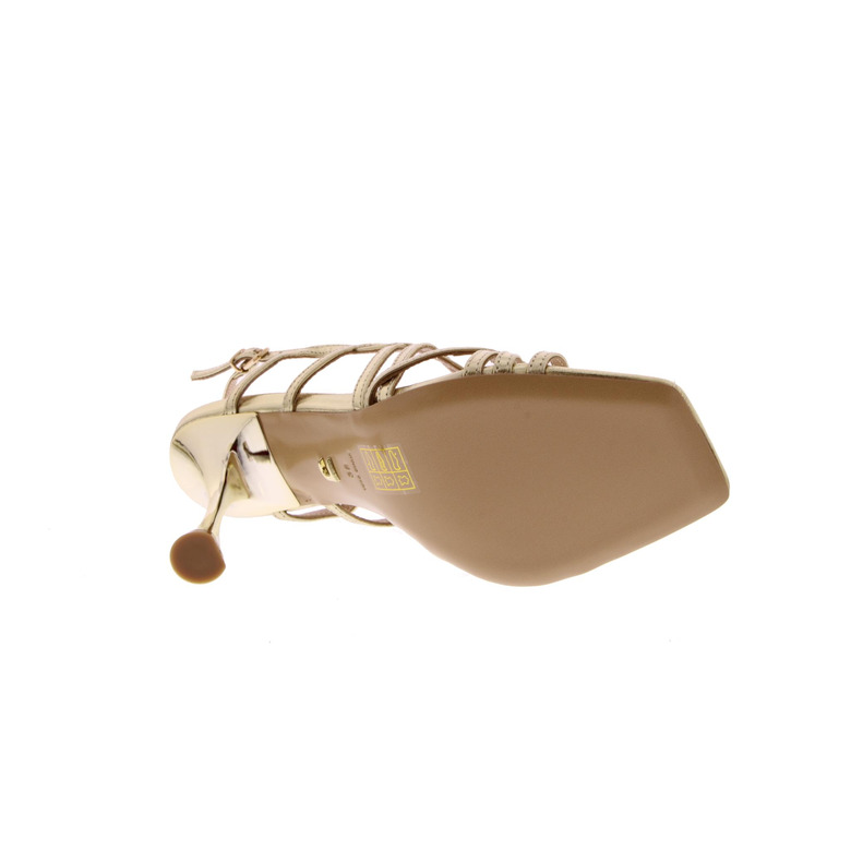 Lola Cruz sandalen goud 5