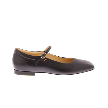 Manovie Toscane ballerina's zwart
