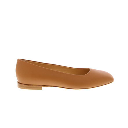 Manovie Toscane ballerina's cognac