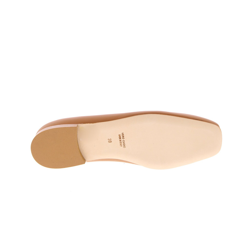Manovie Toscane ballerina's cognac 5
