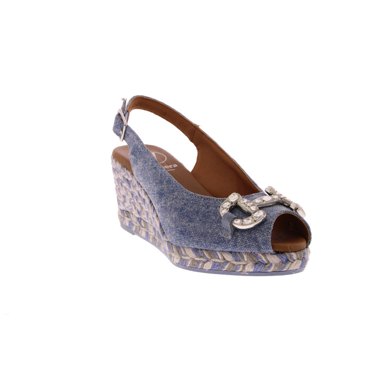 Viguera espadrilles blauw 2