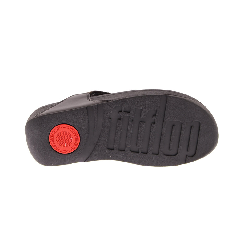 Fitflop slippers zwart 5