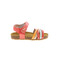 Stones And Bones sandalen roze 1