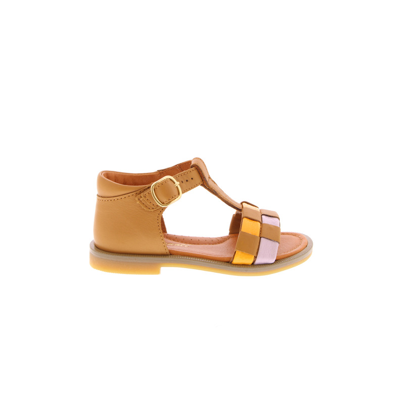 Franco Romagnoli sandalen camel 1
