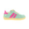 Ocra lage schoenen blauw 1