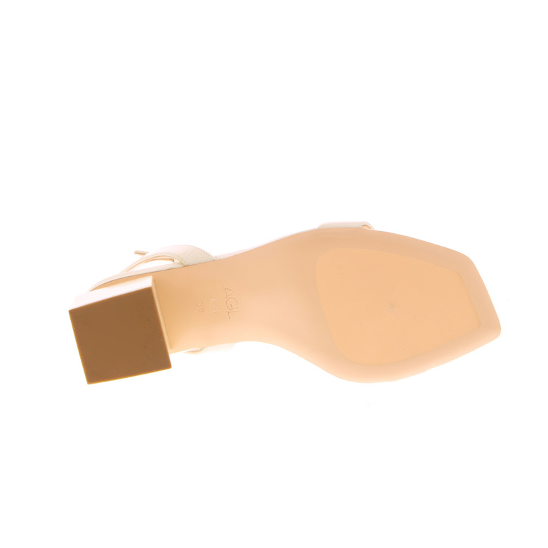 Agl sandals ecru 5